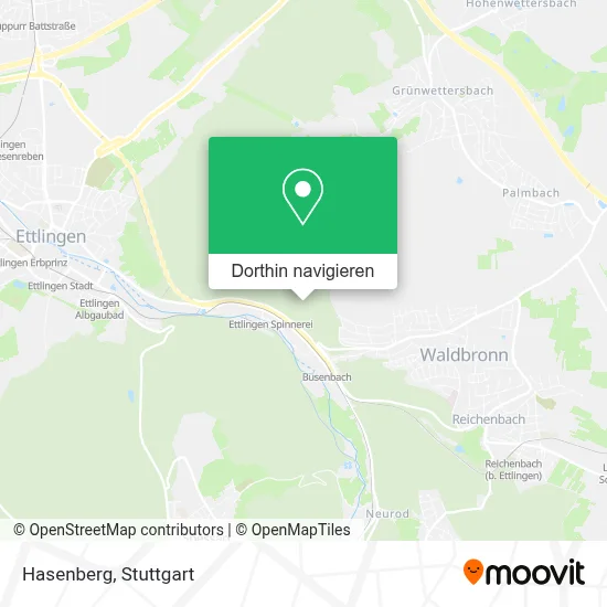 Hasenberg Karte