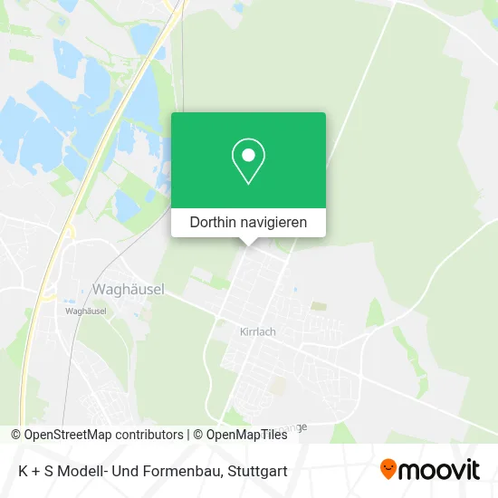 K + S Modell- Und Formenbau Karte