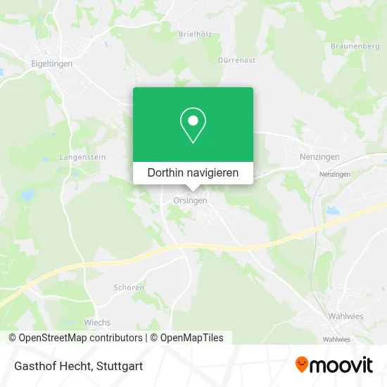Gasthof Hecht Karte