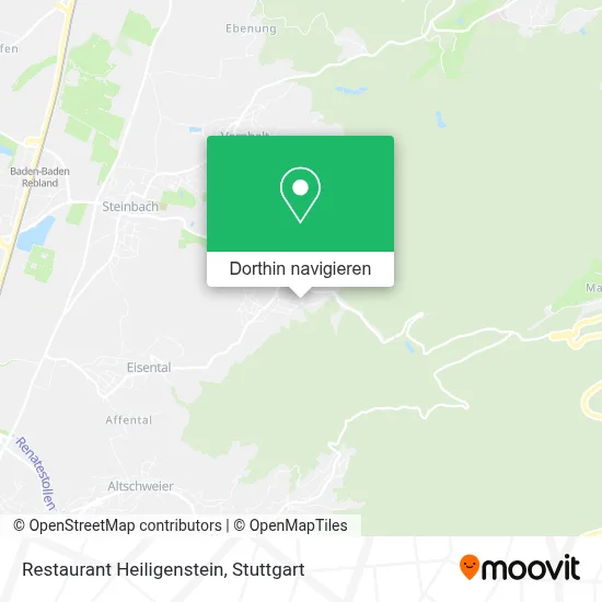 Restaurant Heiligenstein Karte