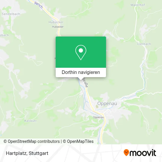 Hartplatz Karte