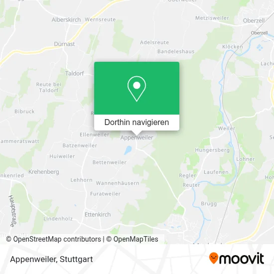 Appenweiler Karte