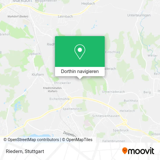 Riedern Karte
