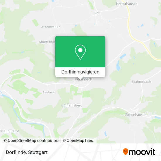 Dorflinde Karte