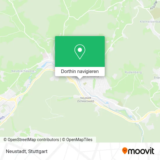 Neustadt Karte