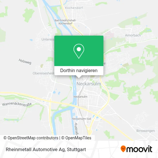 Rheinmetall Automotive Ag Karte