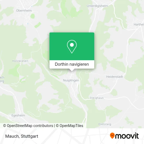 Mauch Karte