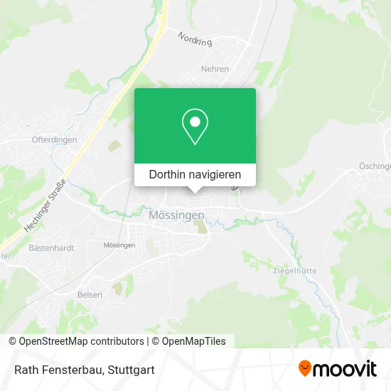 Rath Fensterbau Karte