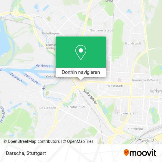 Datscha Karte