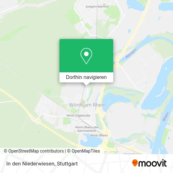 In den Niederwiesen Karte