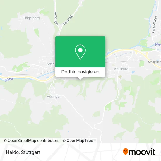 Halde Karte
