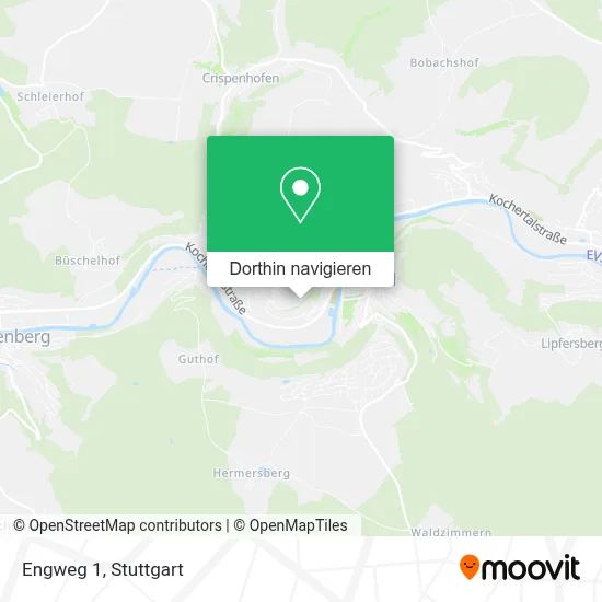 Engweg 1 Karte