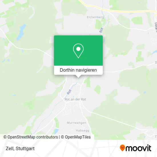 Zell Karte