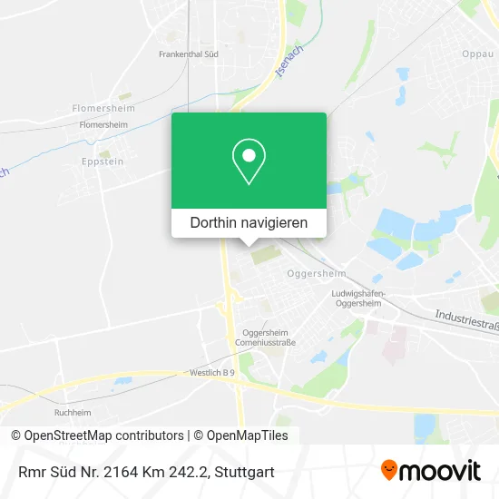 Rmr Süd Nr. 2164 Km 242.2 Karte
