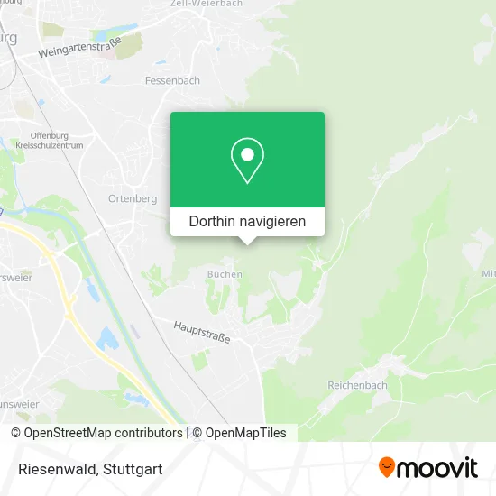 Riesenwald Karte