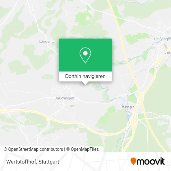 Wertstoffhof Karte
