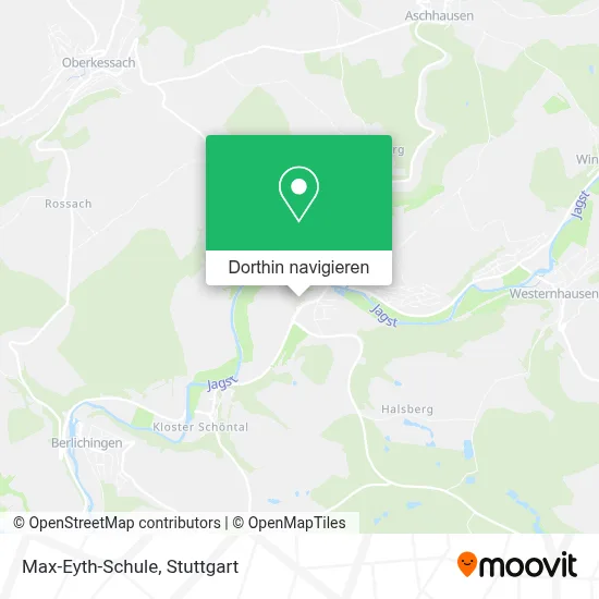 Max-Eyth-Schule Karte