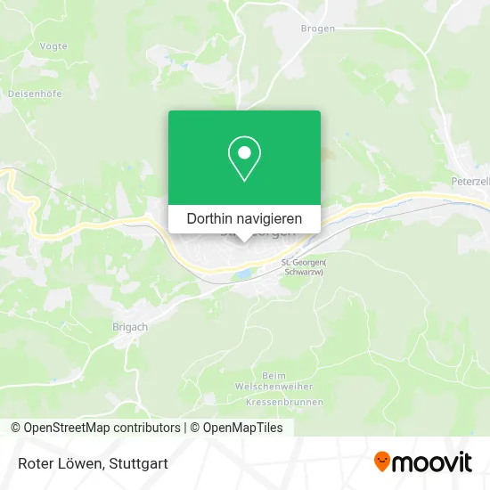Roter Löwen Karte