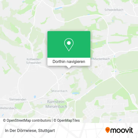 In Der Dörrwiese Karte