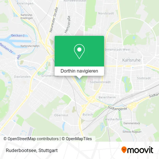Ruderbootsee Karte