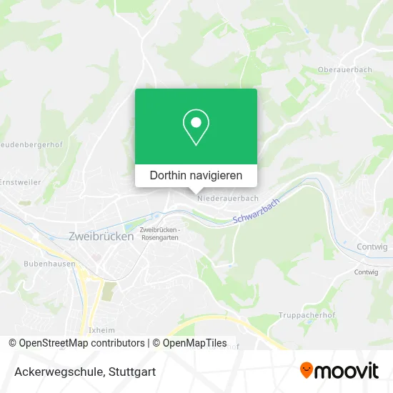 Ackerwegschule Karte