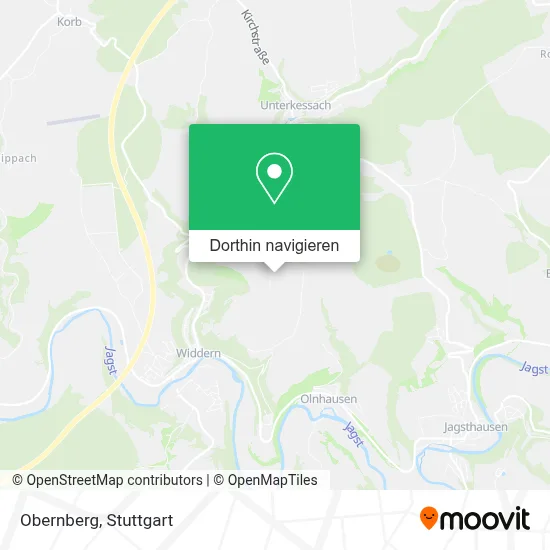 Obernberg Karte
