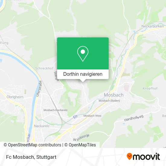 Fc Mosbach Karte