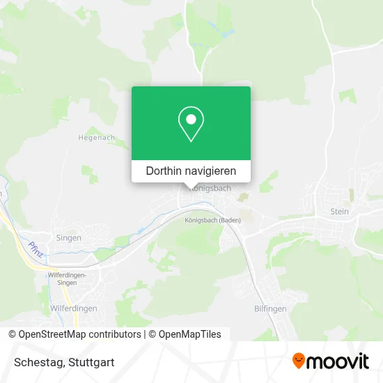 Schestag Karte