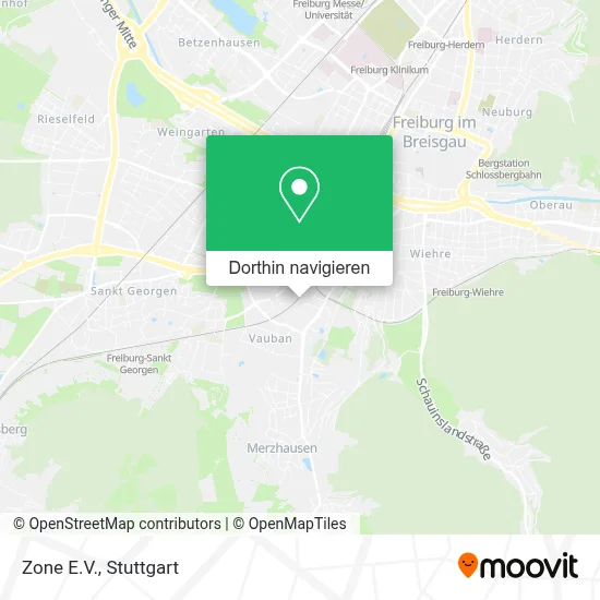 Zone E.V. Karte