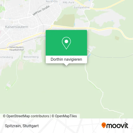 Spitzrain Karte