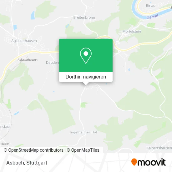 Asbach Karte