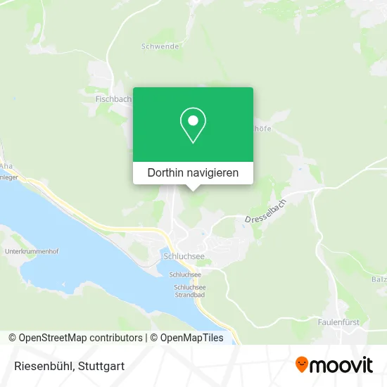 Riesenbühl Karte