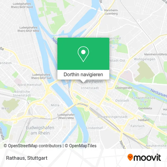 Rathaus Karte