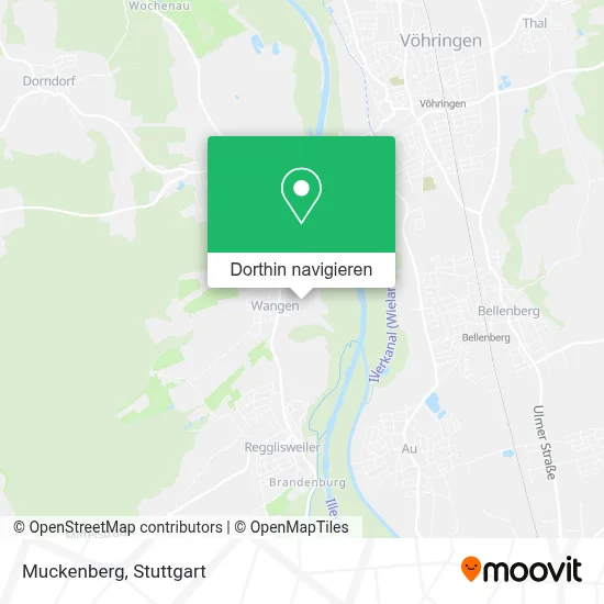 Muckenberg Karte