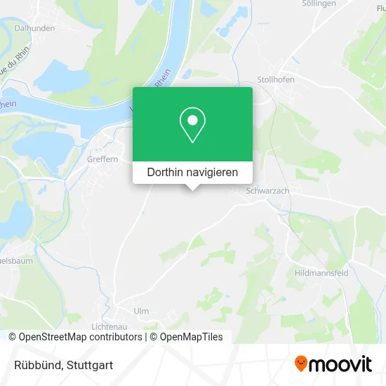 Rübbünd Karte