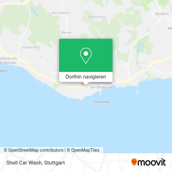 Shell Car Wash Karte