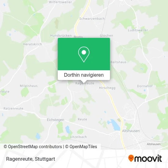 Ragenreute Karte