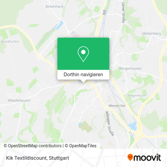 Kik Textildiscount Karte