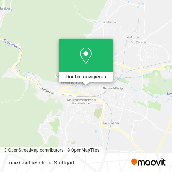 Freie Goetheschule Karte