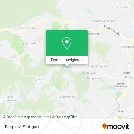 Reitplatz Karte