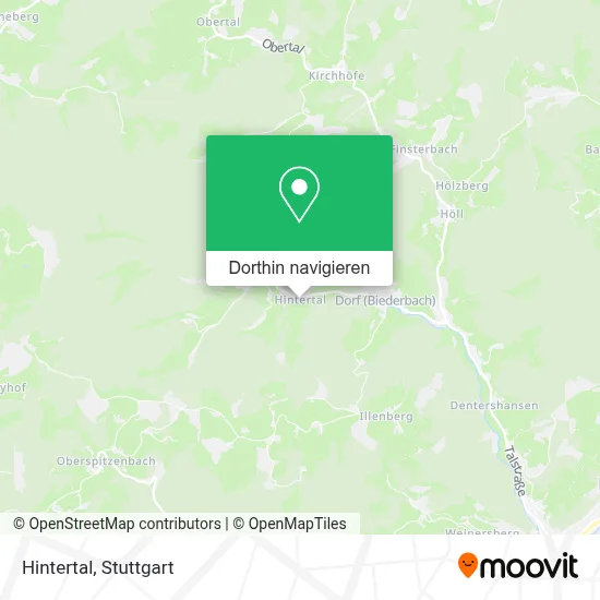 Hintertal Karte