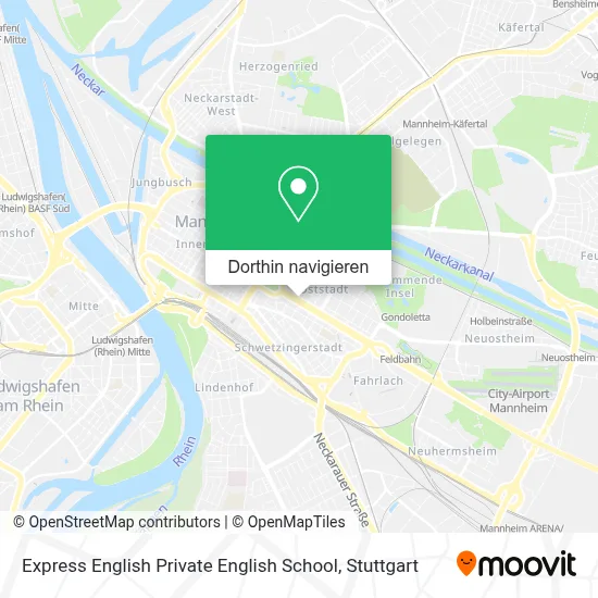 Express English Private English School Karte