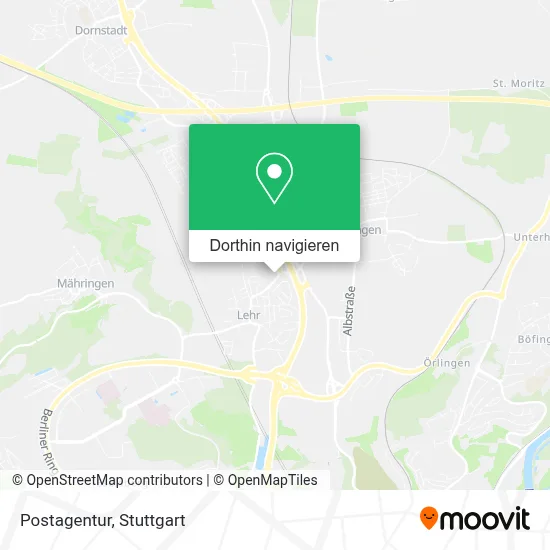 Postagentur Karte