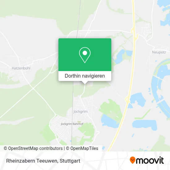 Rheinzabern Teeuwen Karte