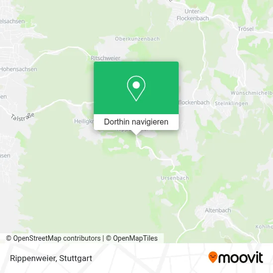 Rippenweier Karte