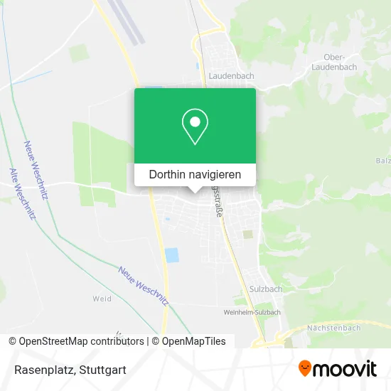 Rasenplatz Karte