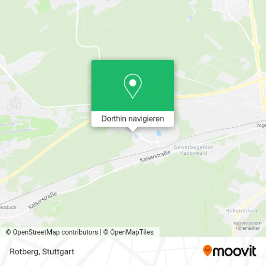 Rotberg Karte