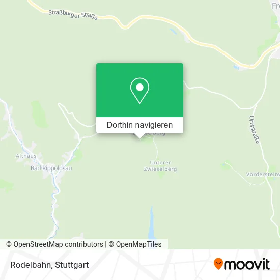 Rodelbahn Karte