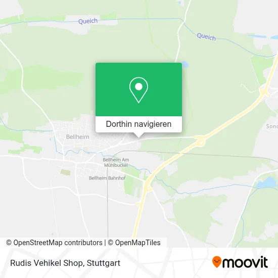 Rudis Vehikel Shop Karte