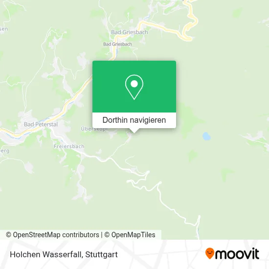 Holchen Wasserfall Karte